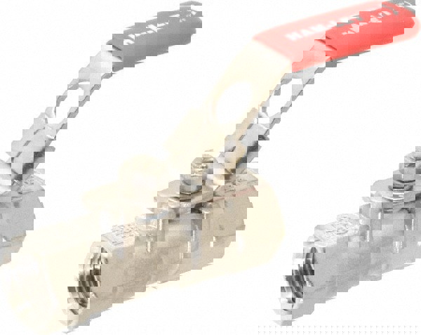 2-Way Manual Ball Valve: 1/4